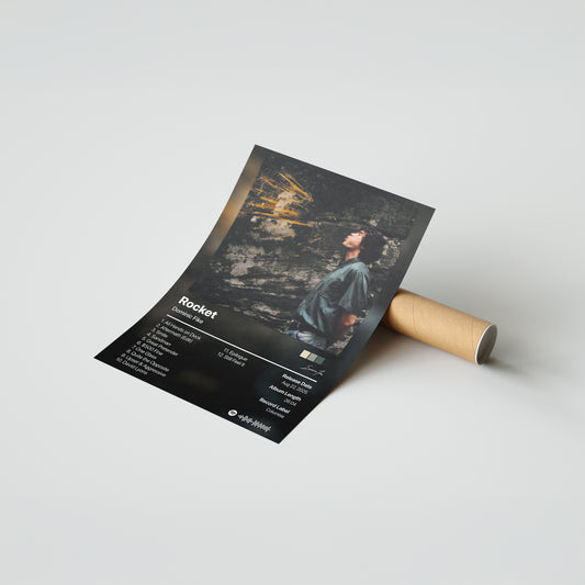 Dominic Fike Rocket Album Poster