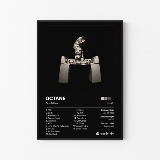 Don Toliver OCTANE Album Poster
