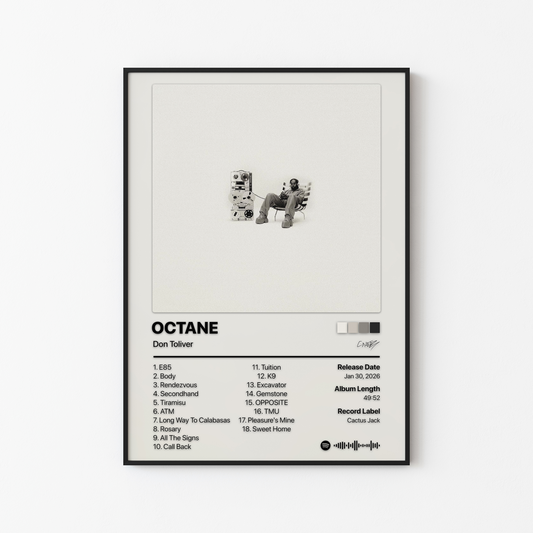 Don Toliver OCTANE Album Poster