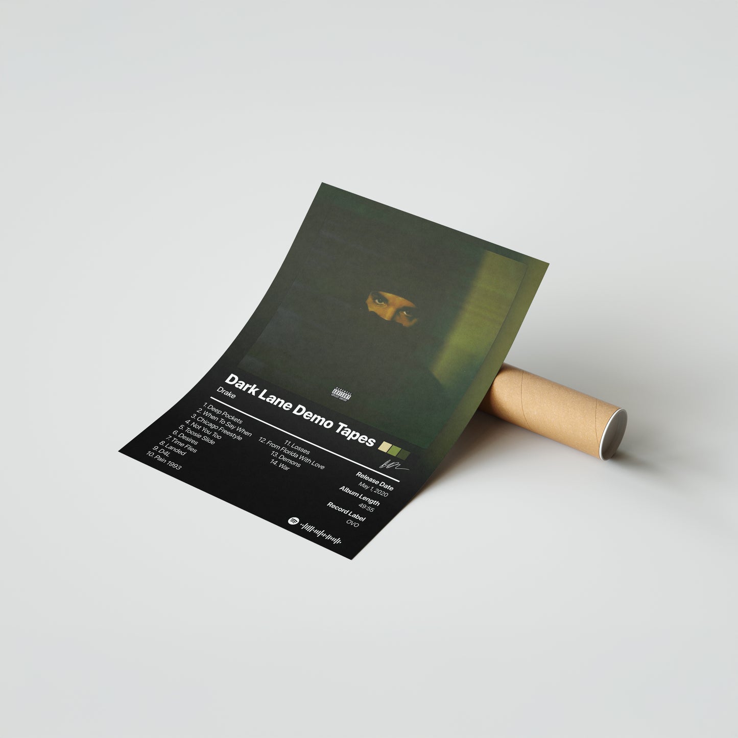 Drake Dark Lane Demo Tapes Album Poster