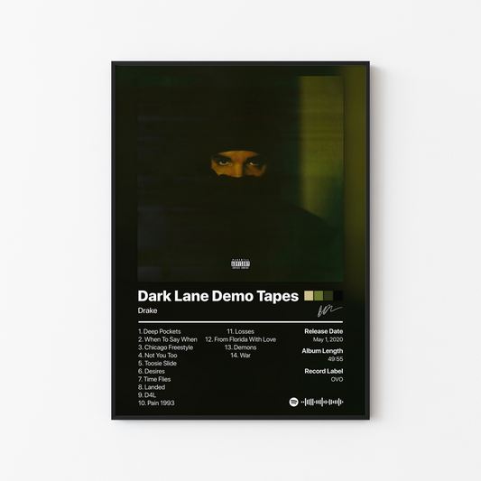 Drake Dark Lane Demo Tapes Album Poster