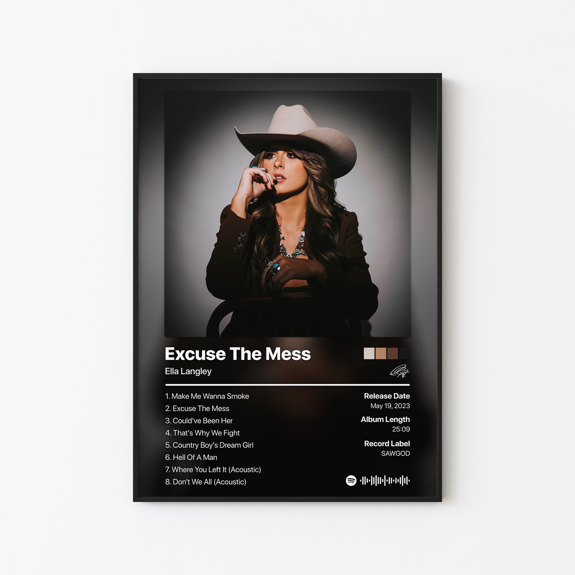 Ella Langley Excuse The Mess Album Poster