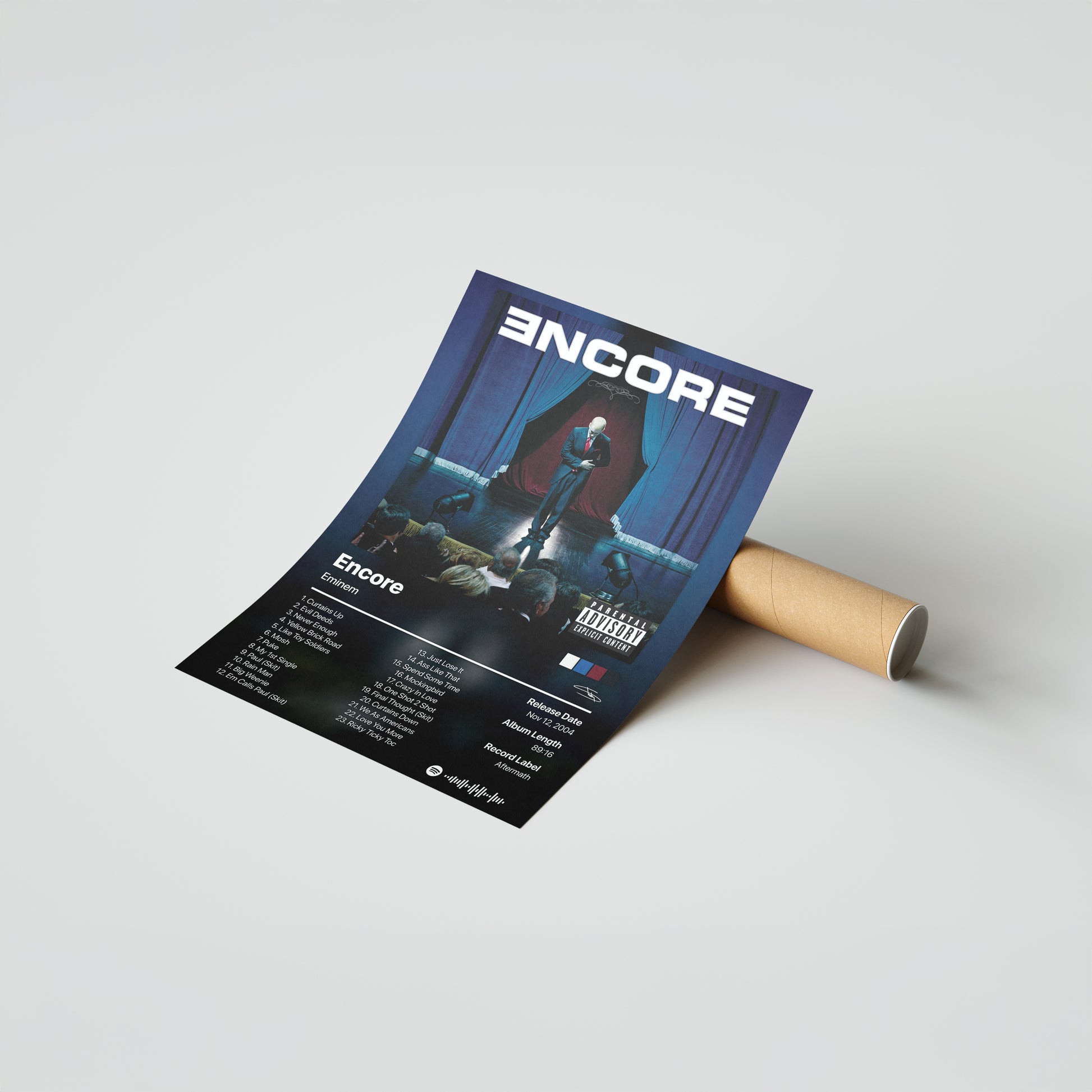 Eminem Encore Album Poster