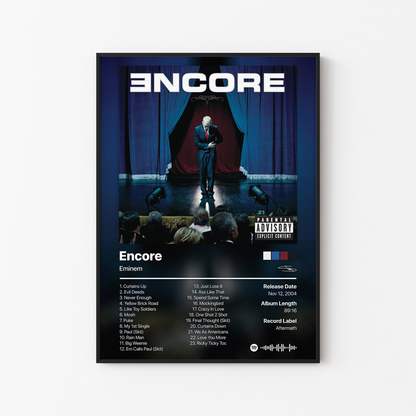 Eminem Encore Album Poster