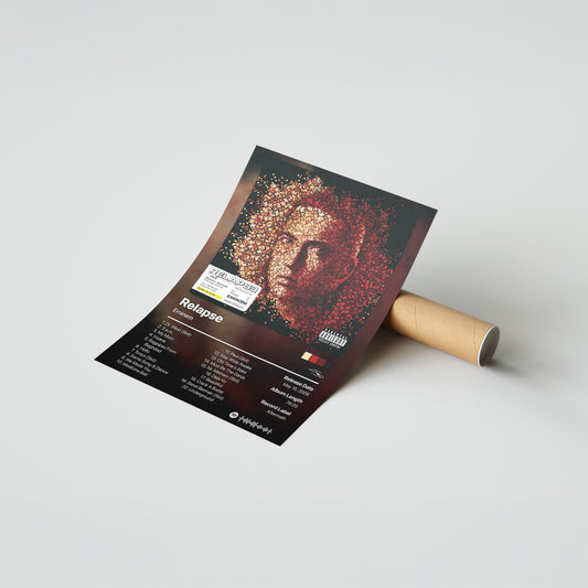 Eminem Relapse Album Poster