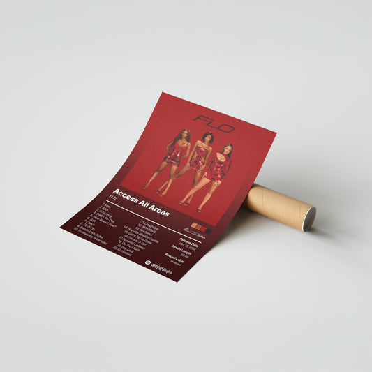 FLO Access All Areas Album Poster