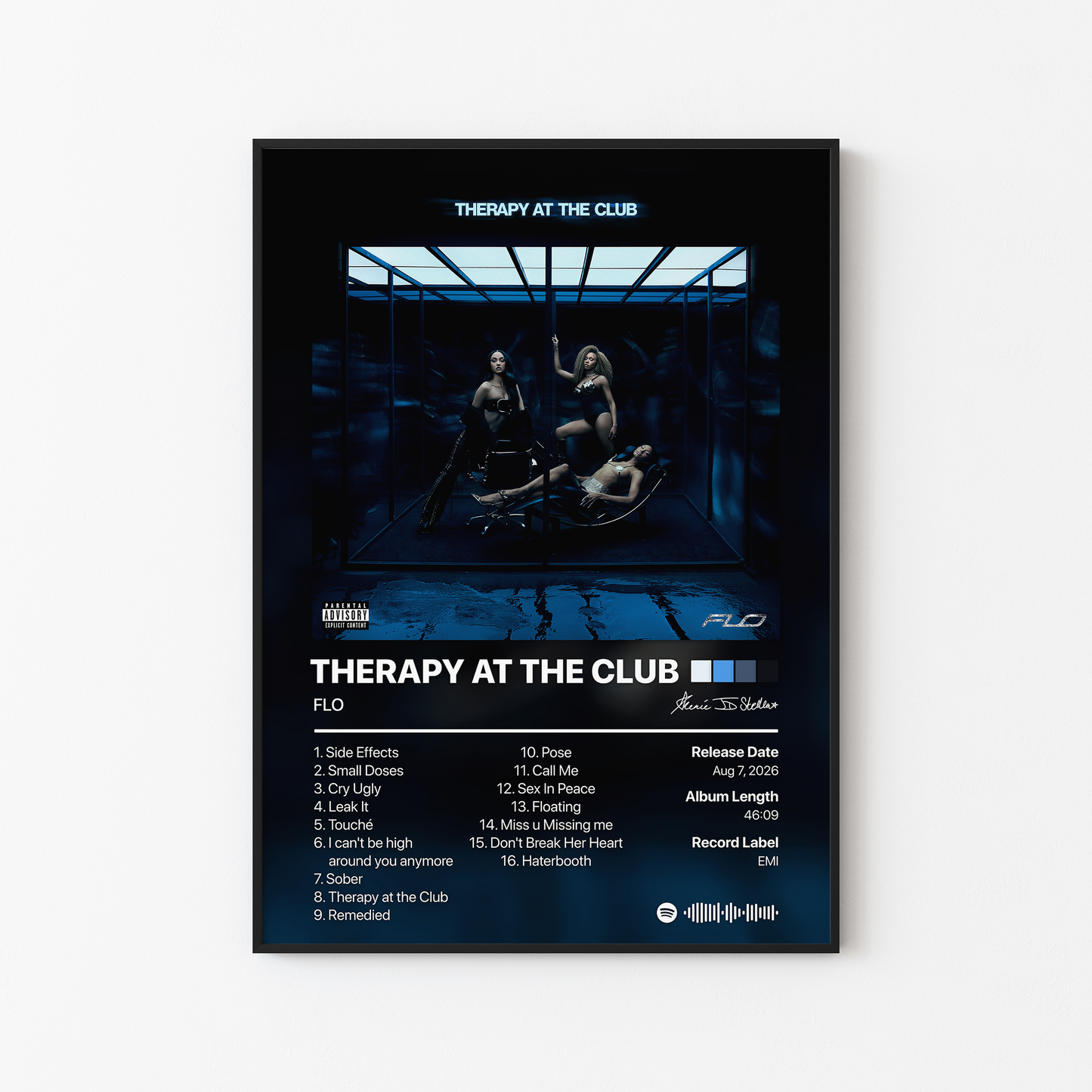FLO THERAPY AT THE CLUB Album Poster