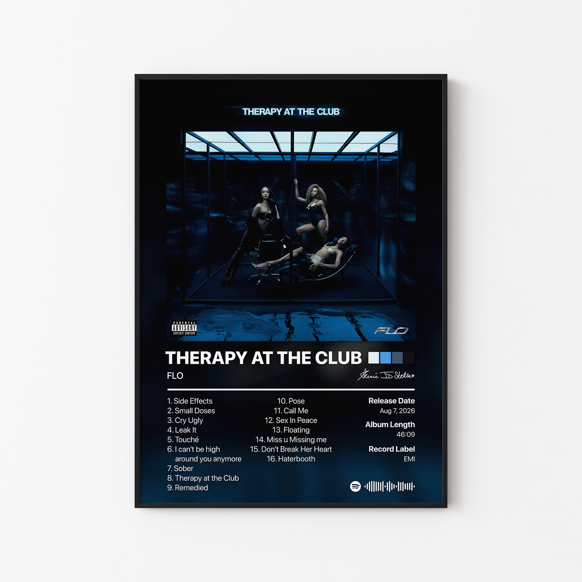 FLO THERAPY AT THE CLUB Album Poster