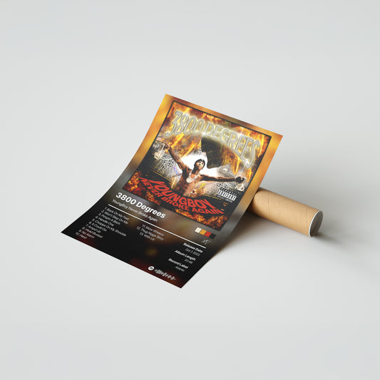 YoungBoy Never Broke Again 3800 Degrees Album Poster