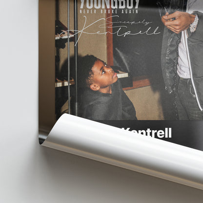 YoungBoy Never Broke Again Sincerely, Kentrell Album Poster