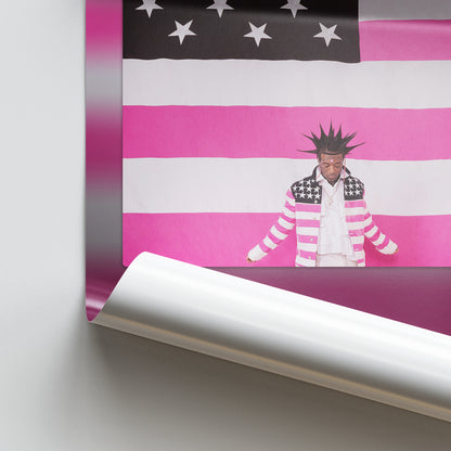 Lil Uzi Vert Pink Tape Album Poster
