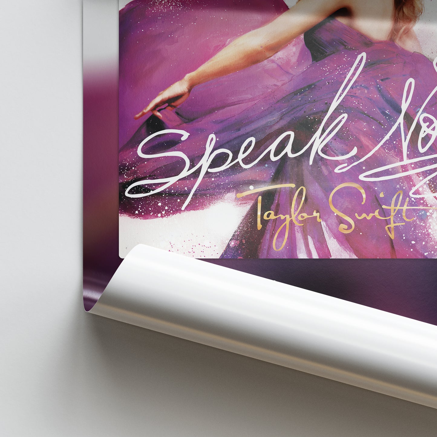 Taylor Swift Speak Now Album Poster