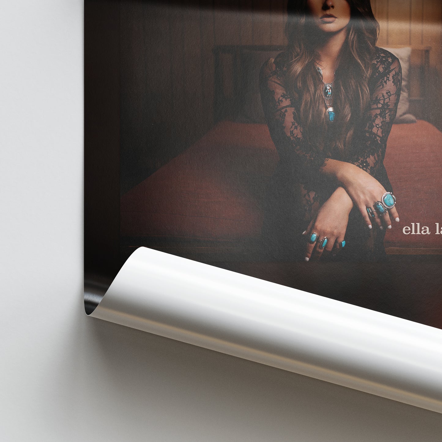 Ella Langley hungover Album Poster