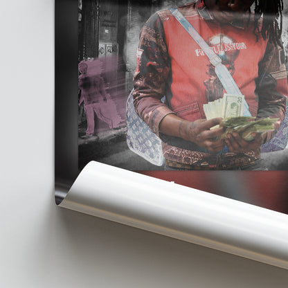 LUCKI Days B4 III Album Poster