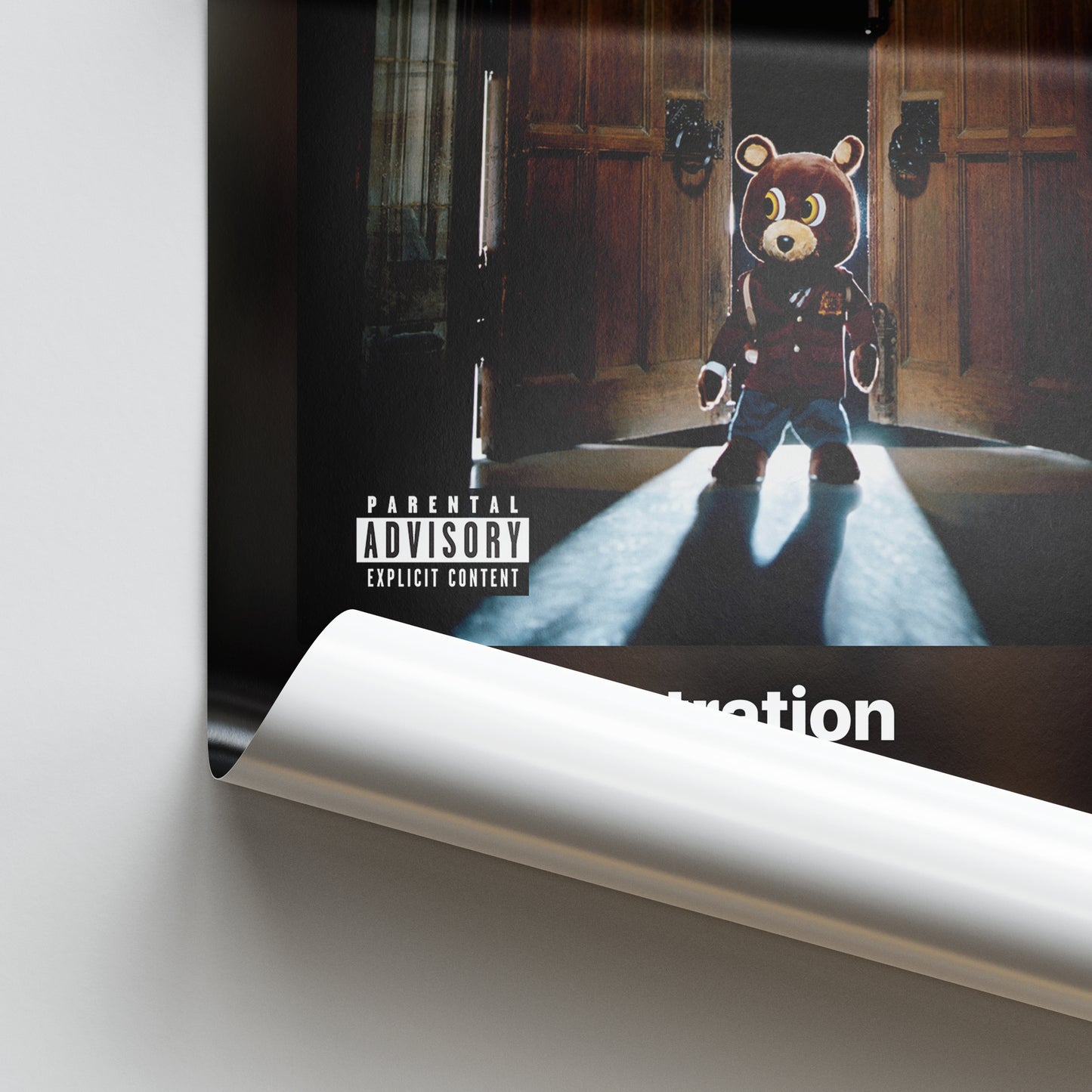 Kanye West Late Registration Album Poster