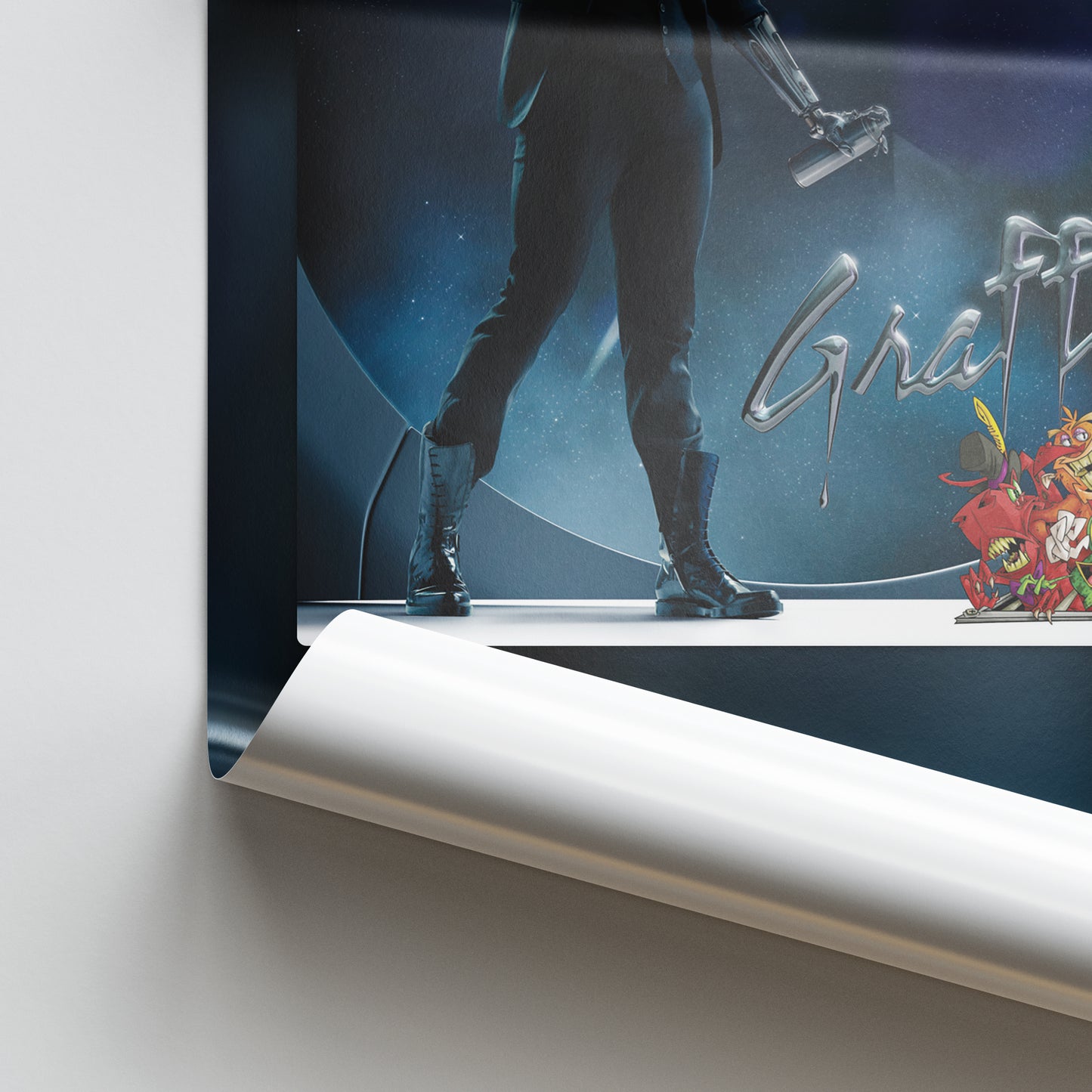 Chris Brown Graffiti Album Poster