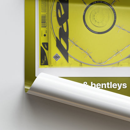 Post Malone beerbongs & bentleys Album Poster
