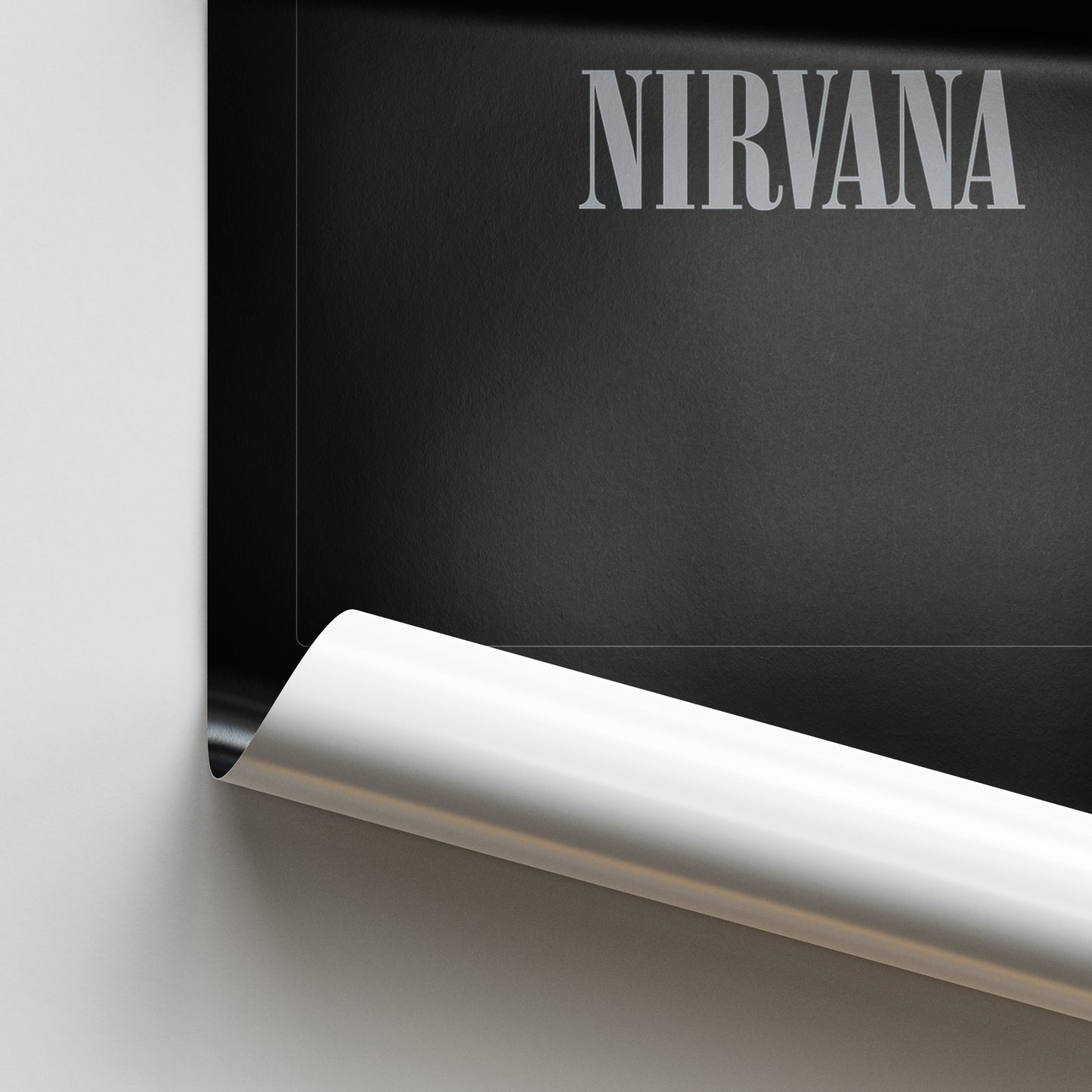 Nirvana Self Titled Album Poster
