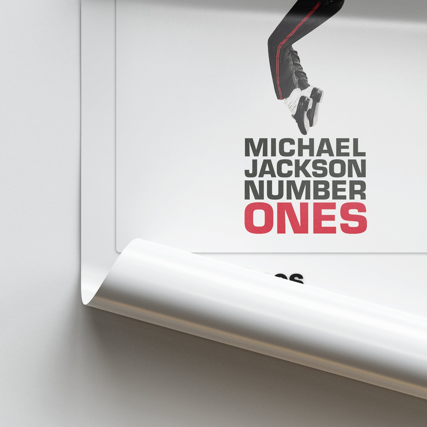 Michael Jackson Number Ones Album Poster