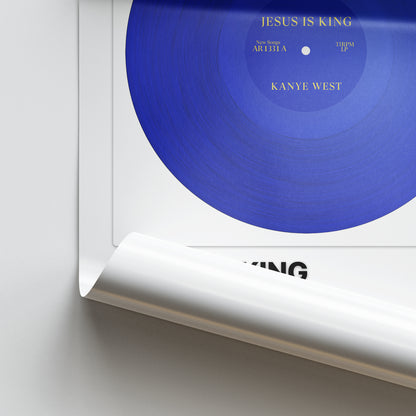 Kanye West JESUS IS KING Album Poster