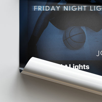 J. Cole Friday Night Lights Album Poster