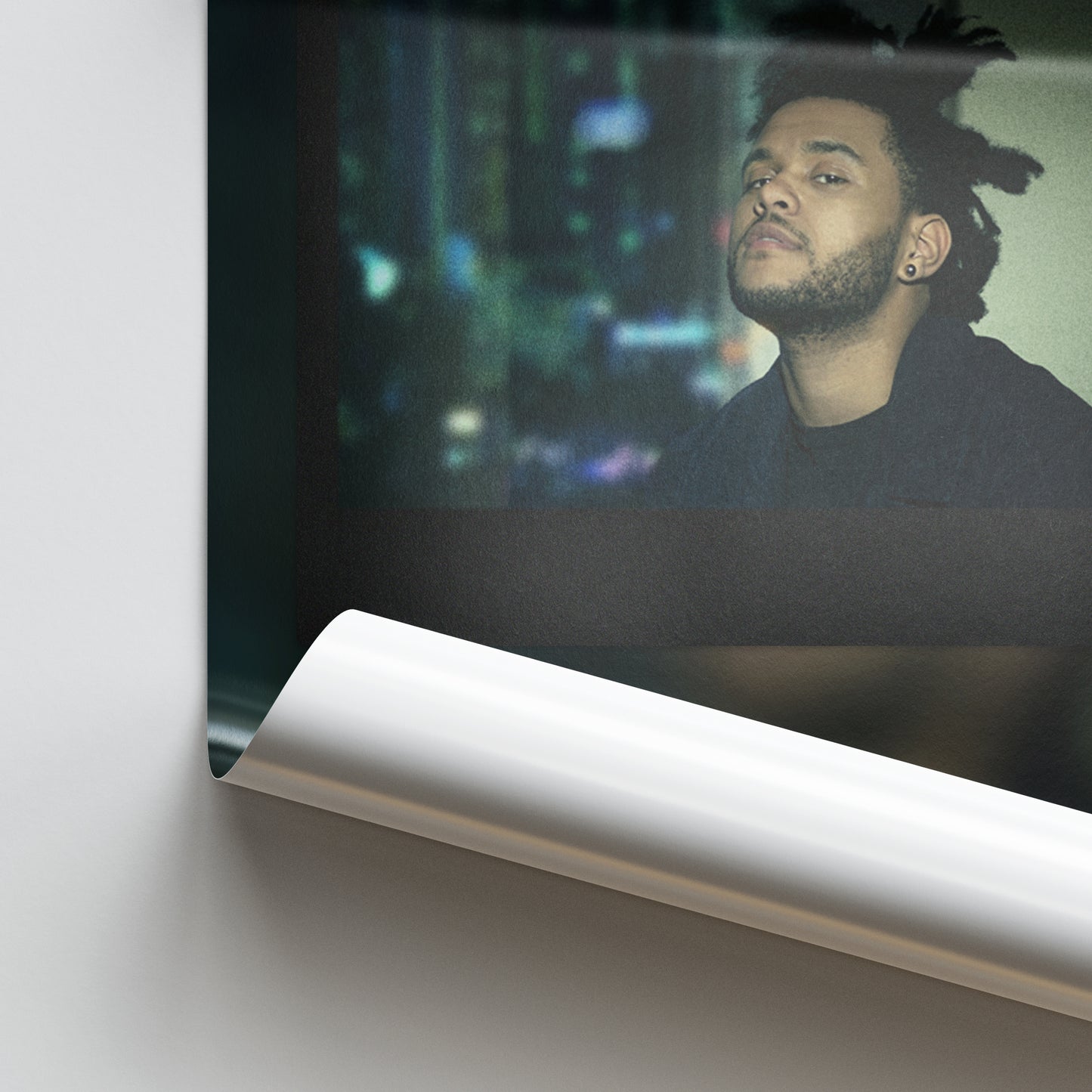 The Weeknd Kiss Land Album Poster