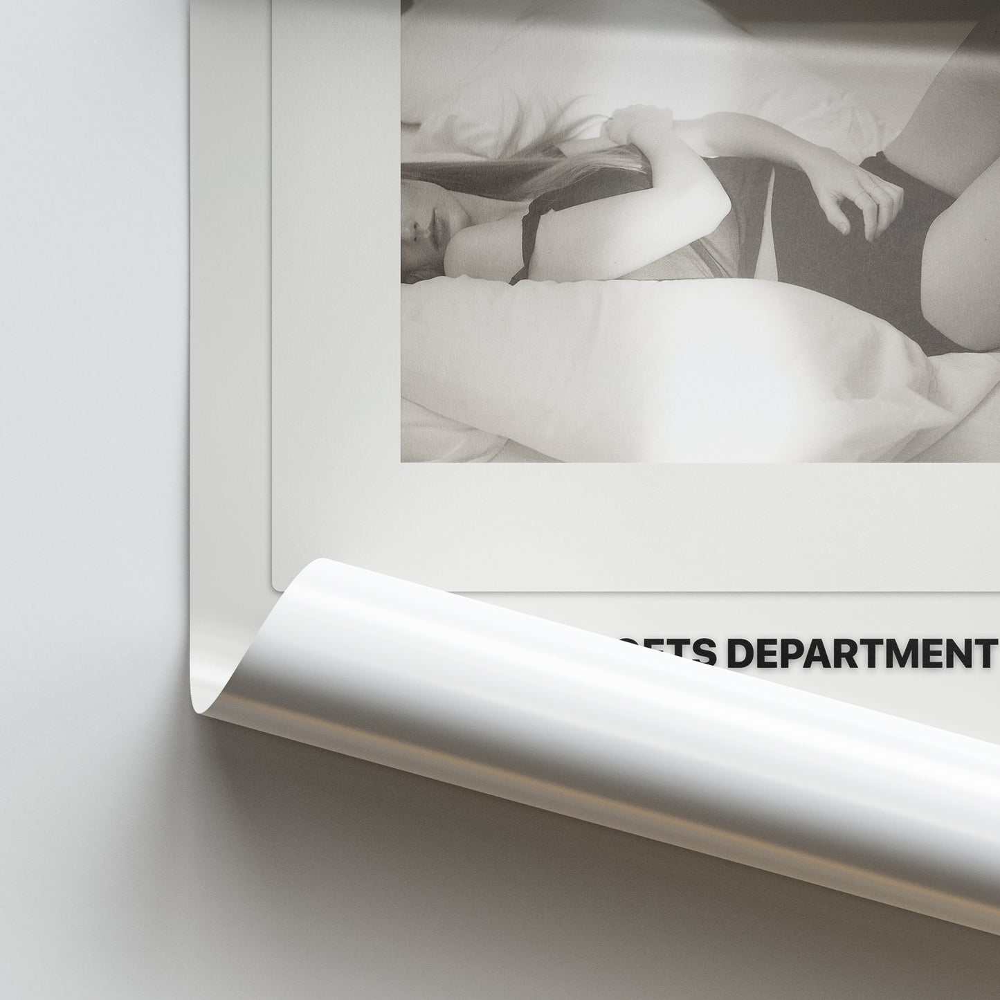 Taylor Swift THE TORTURED POETS DEPARTMENT Album Poster