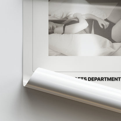 Taylor Swift THE TORTURED POETS DEPARTMENT Album Poster