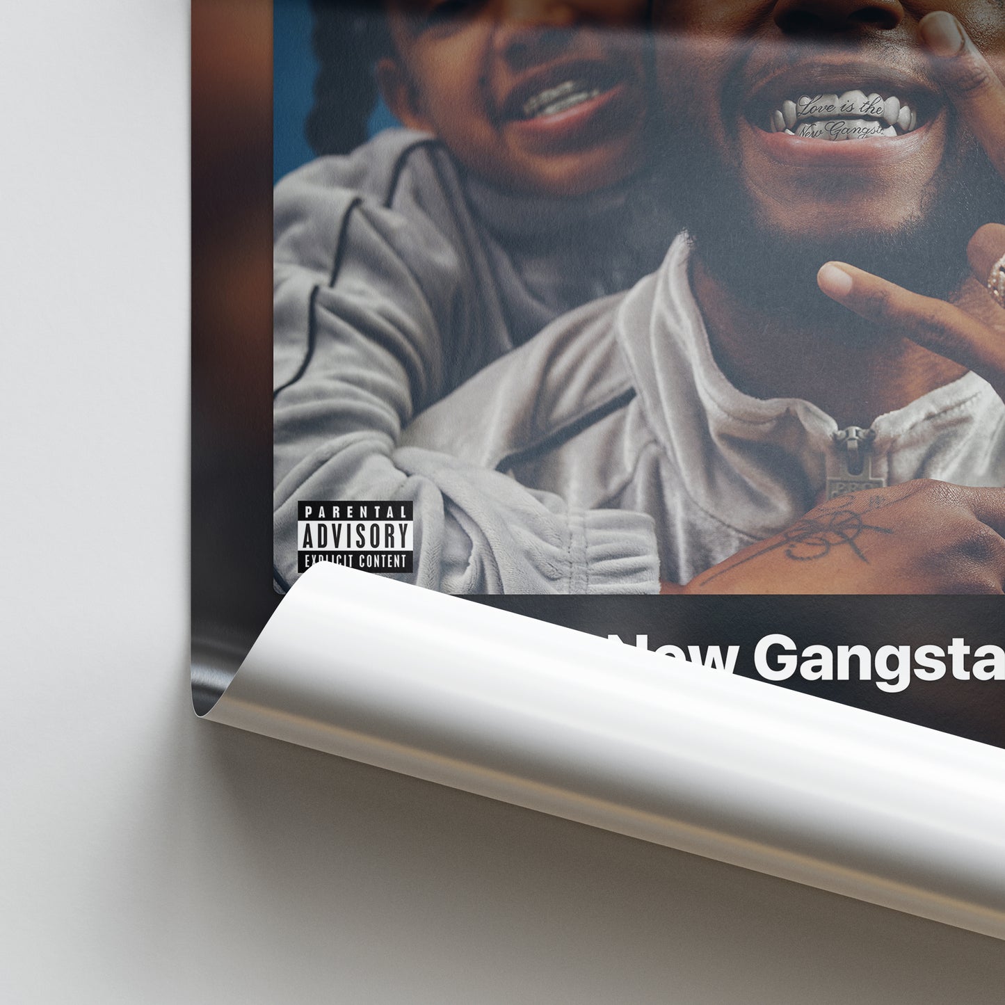 6LACK Love is the New Gangsta Album Poster