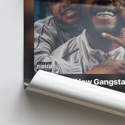 6LACK Love is the New Gangsta Album Poster