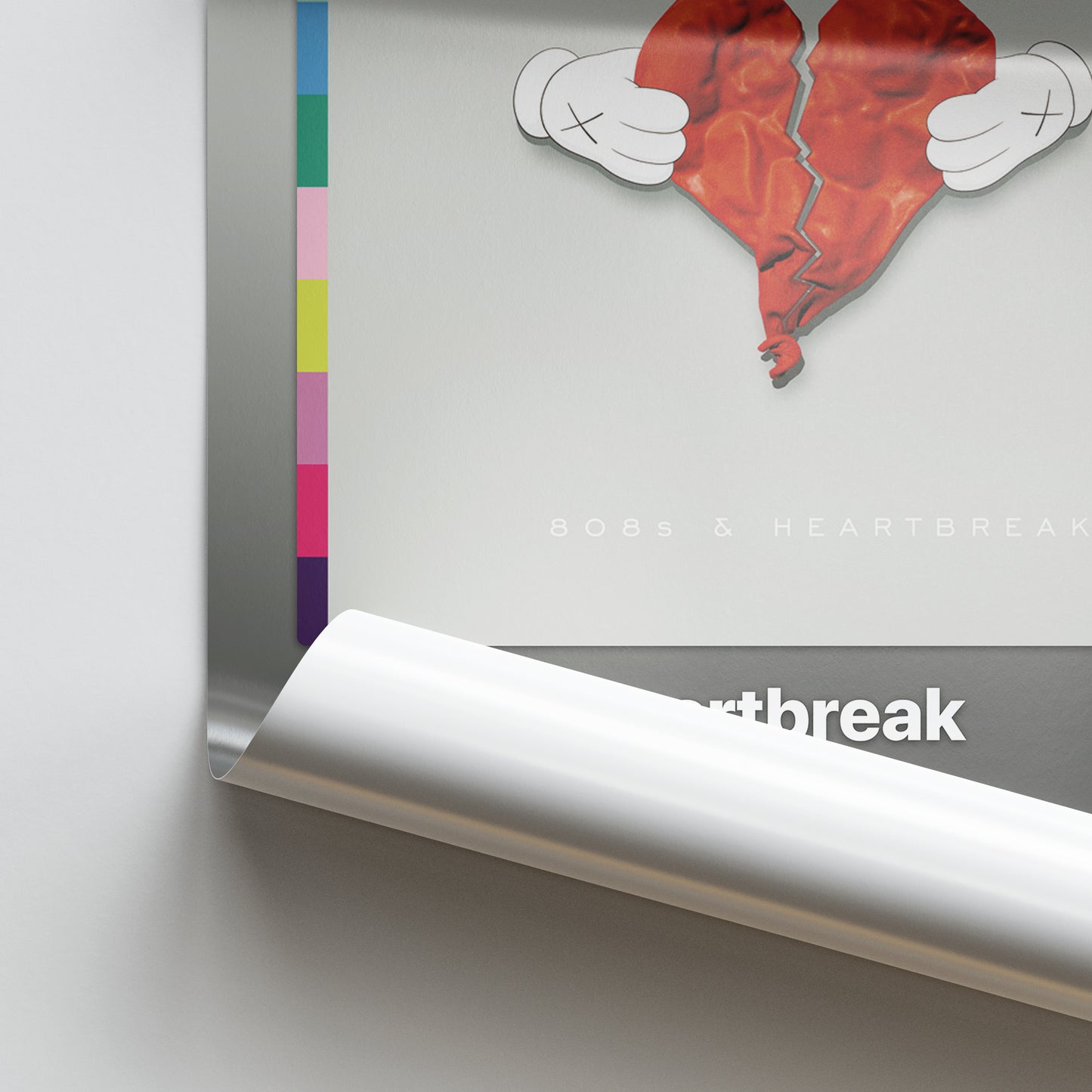 Kanye West 808s & Heartbreak Album Poster