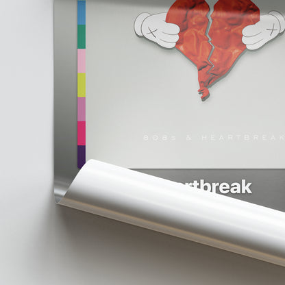 Kanye West 808s & Heartbreak Album Poster