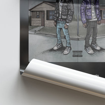 YoungBoy Never Broke Again 3860 Album Poster