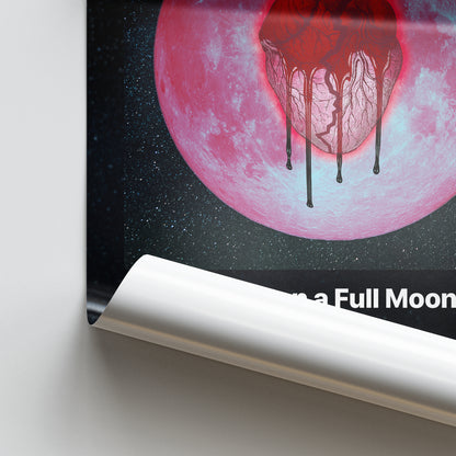 Chris Brown Heartbreak on a Full Moon Album Poster