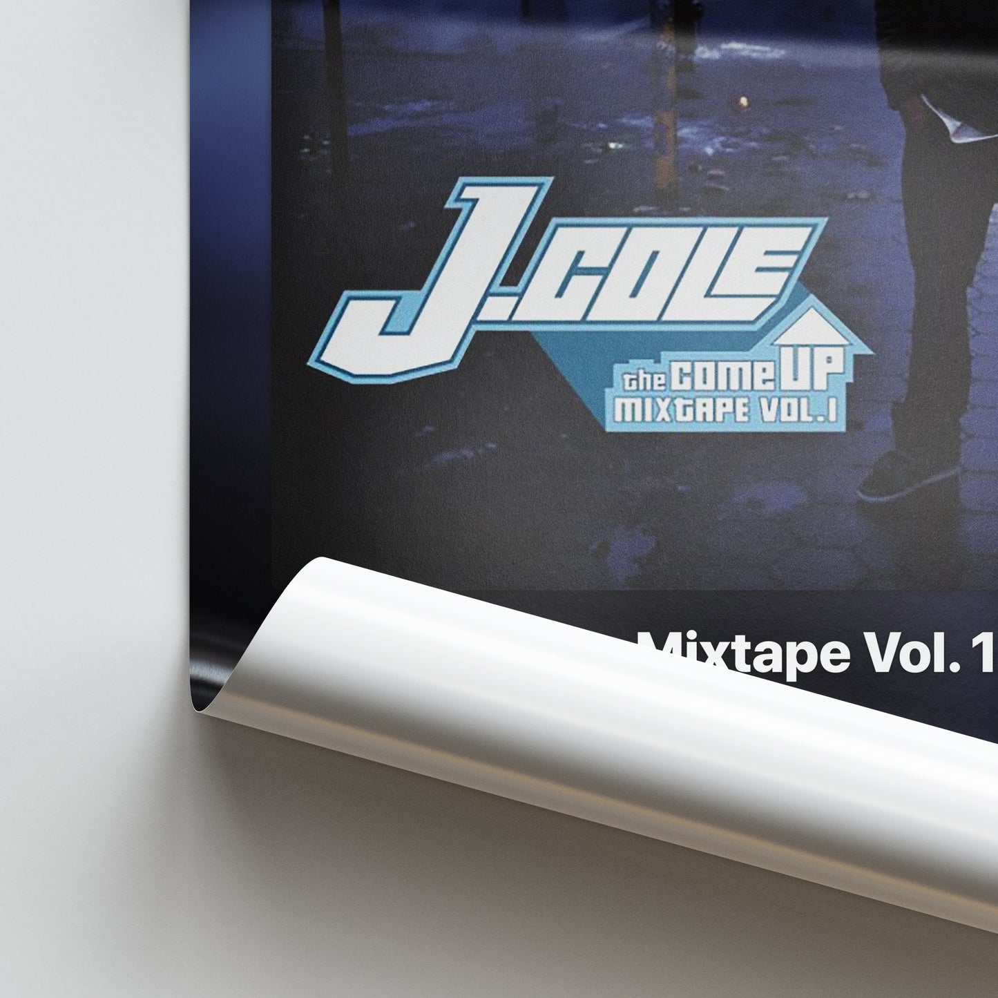 J. Cole The Come Up Mixtape Vol. 1 Album Poster