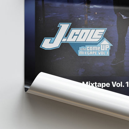 J. Cole The Come Up Mixtape Vol. 1 Album Poster