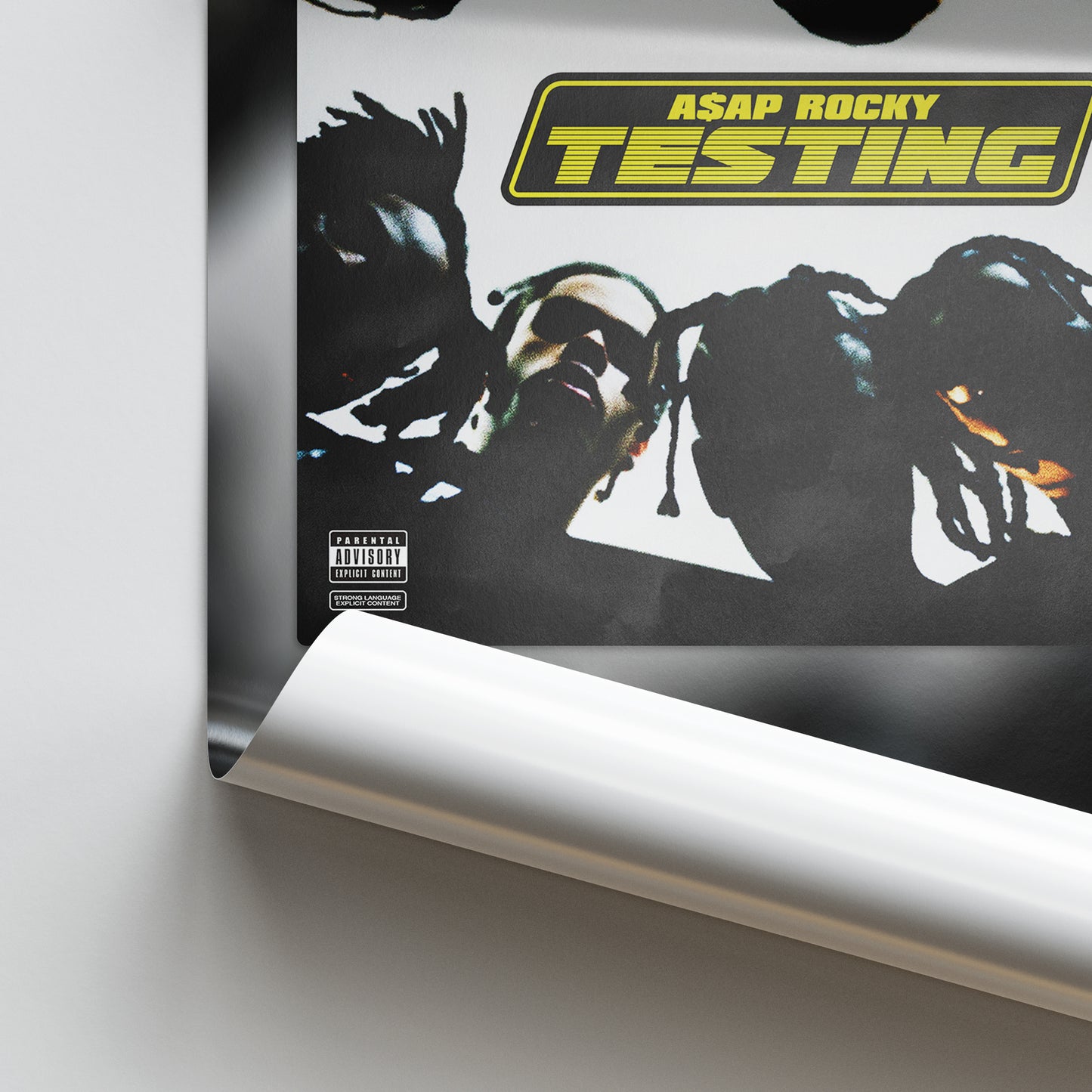 A$AP Rocky TESTING Album Poster