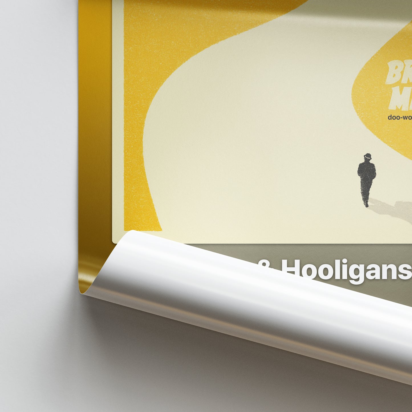Bruno Mars Doo-Wops & Hooligans Album Poster