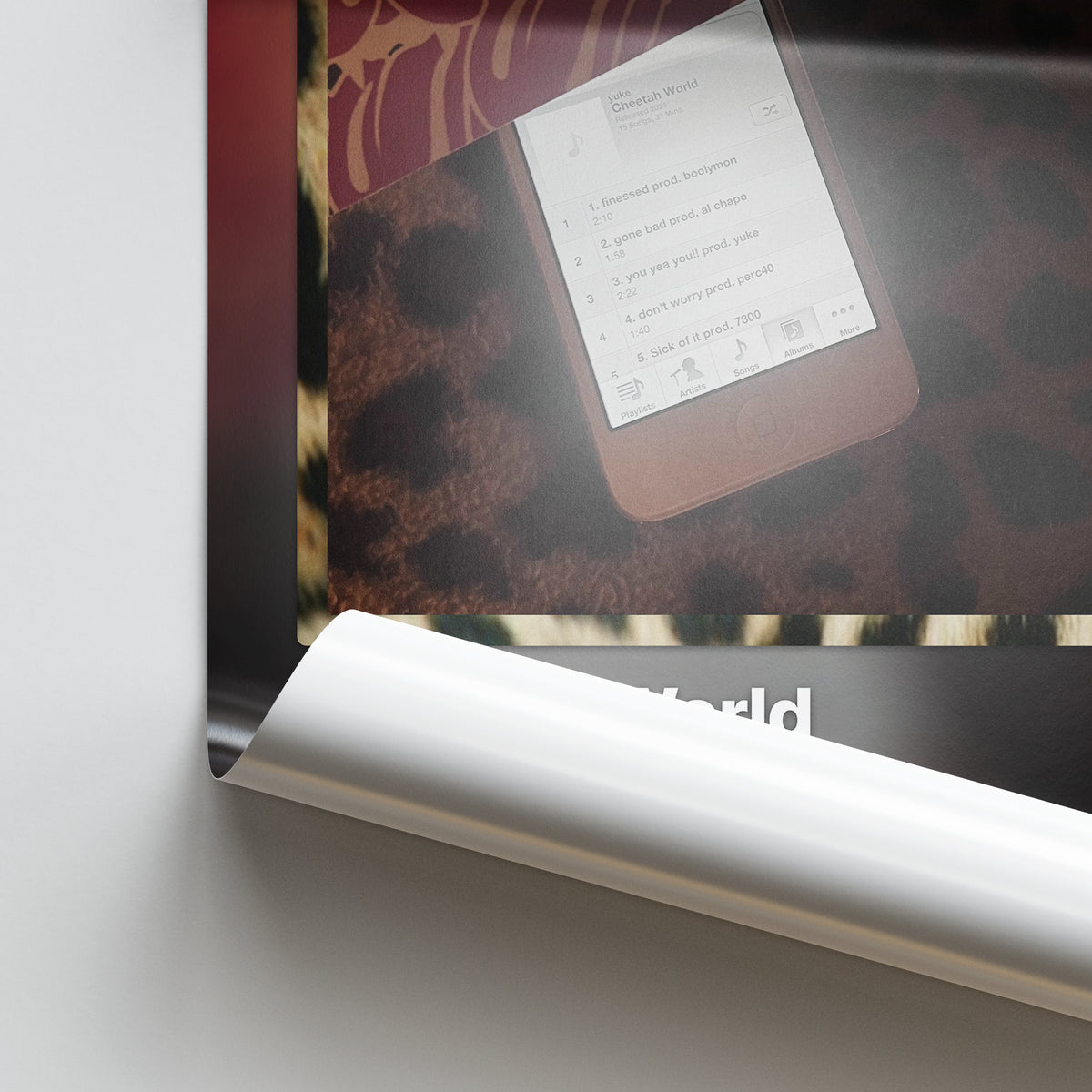 yuke Cheetah World Album Poster