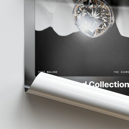 Post Malone The Diamond Collection Album Poster