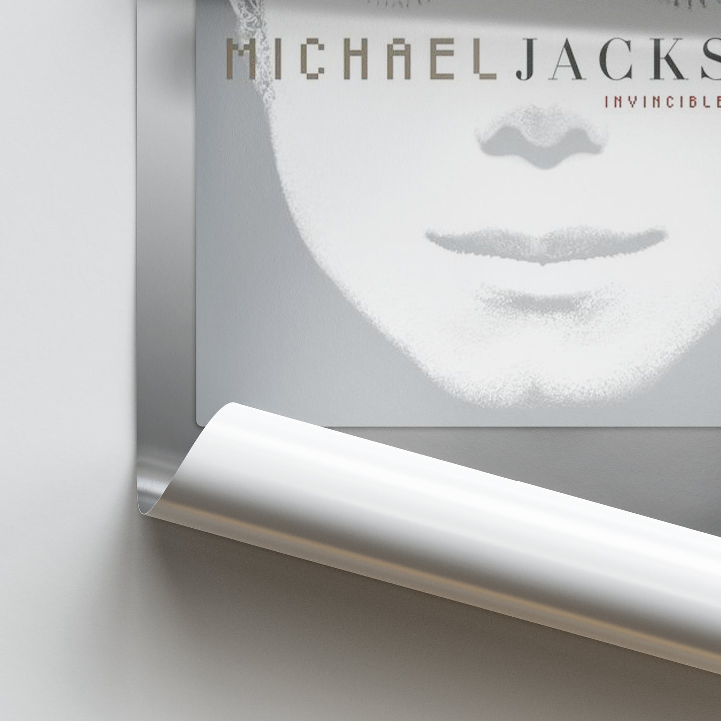 Michael Jackson Invincible Album Poster
