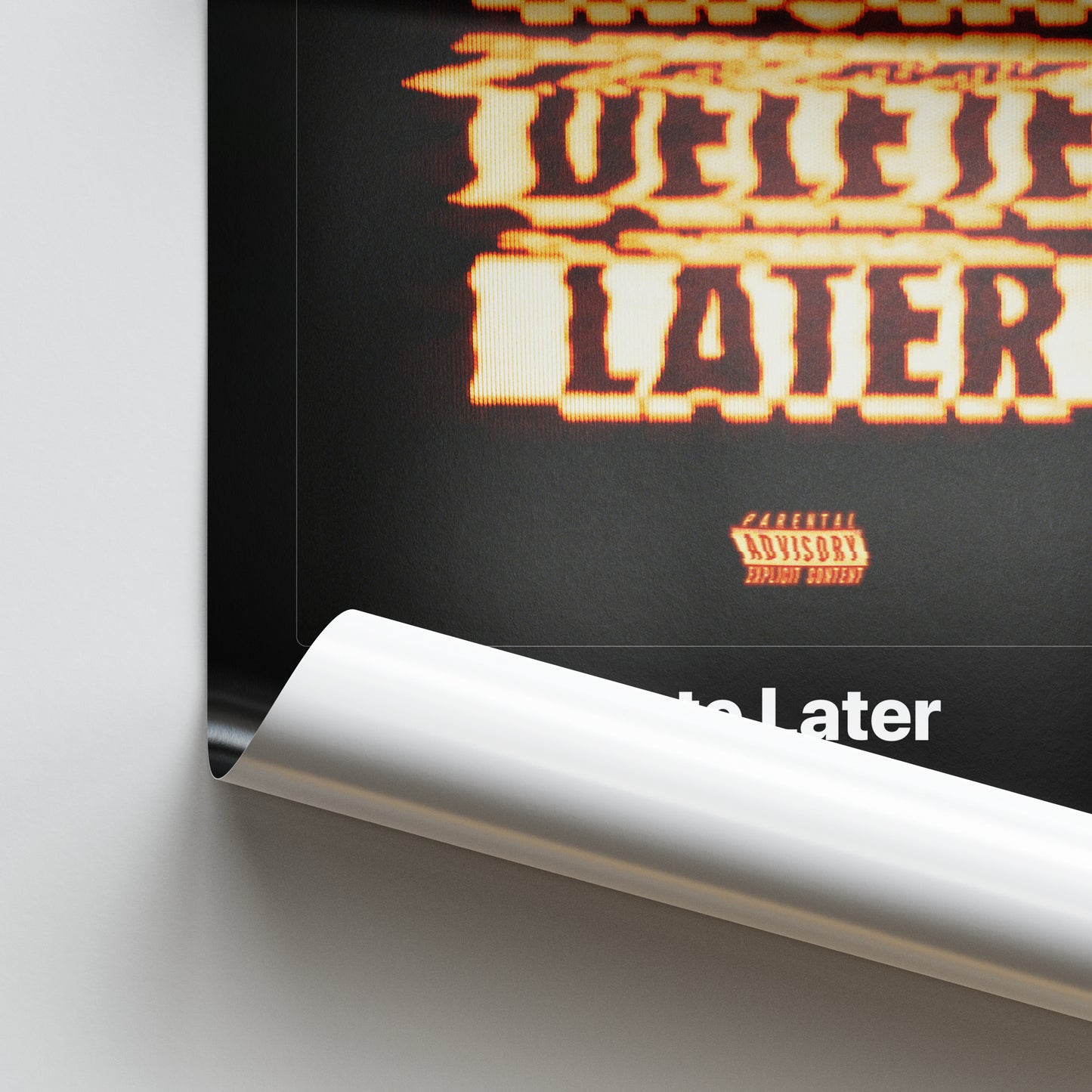J. Cole Might Delete Later Album Poster