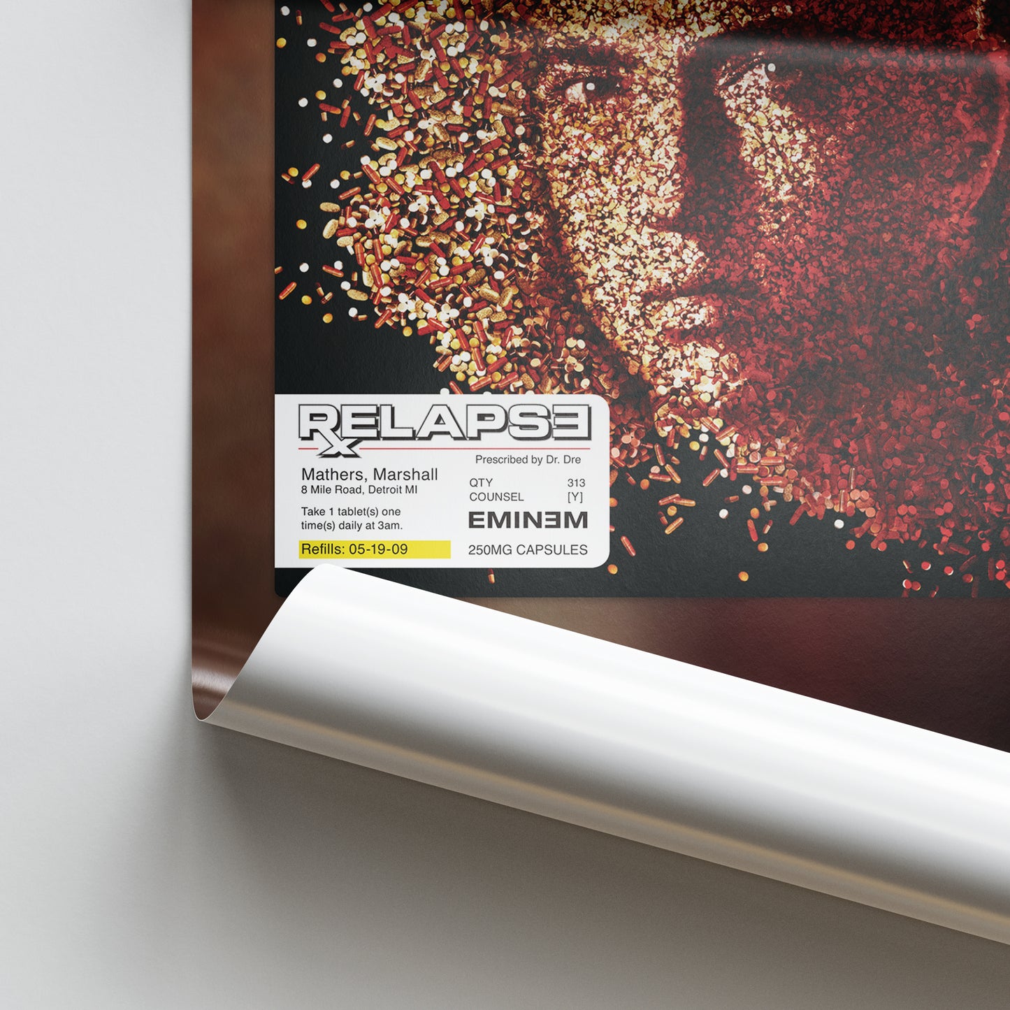 Eminem Relapse Album Poster