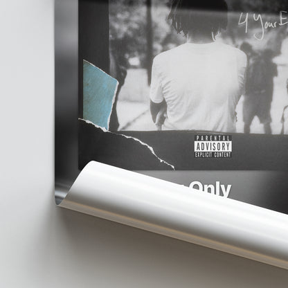 J. Cole 4 Your Eyez Only Album Poster