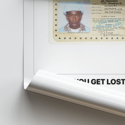 Tyler, The Creator CALL ME IF YOU GET LOST Album Poster