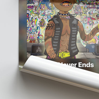 Juice WRLD The Party Never Ends Album Poster