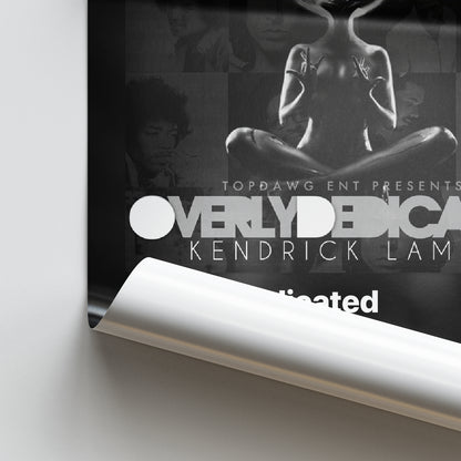 Kendrick Lamar Overly Dedicated Album Poster