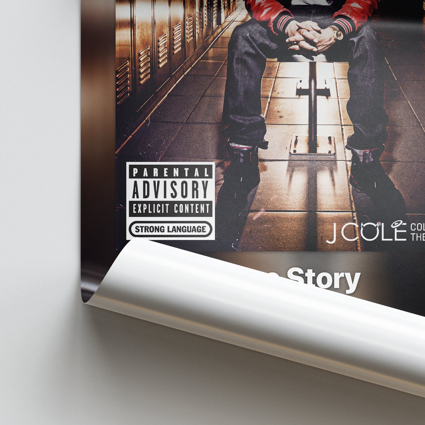 J. Cole The Sideline Story Album Poster