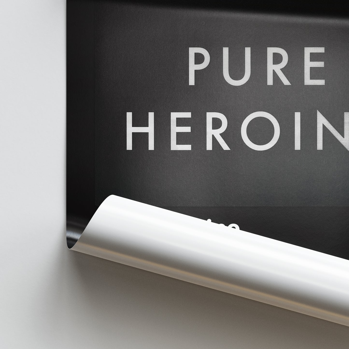 Lorde Pure Heroine Album Poster