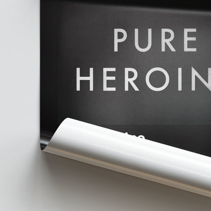 Lorde Pure Heroine Album Poster